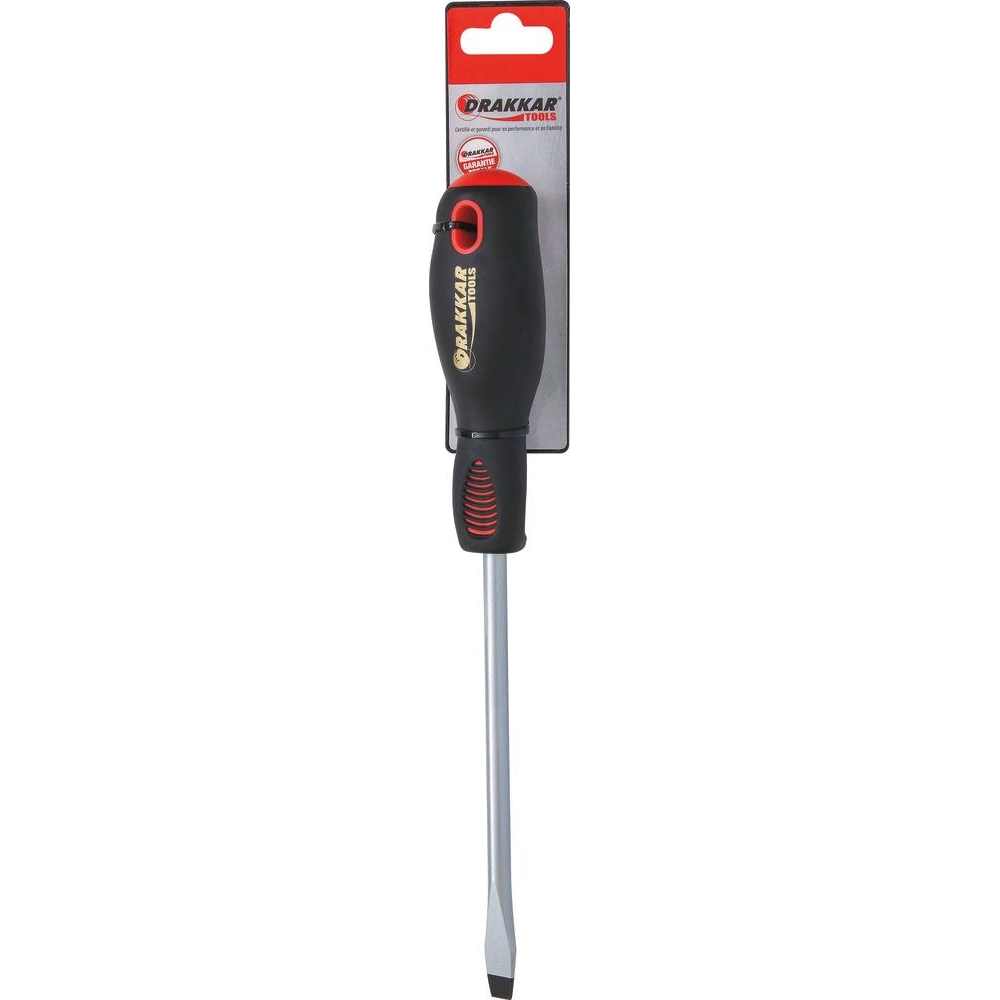 Tournevis plat 8x150mm - carte DRAKKAR TOOLS - 13244