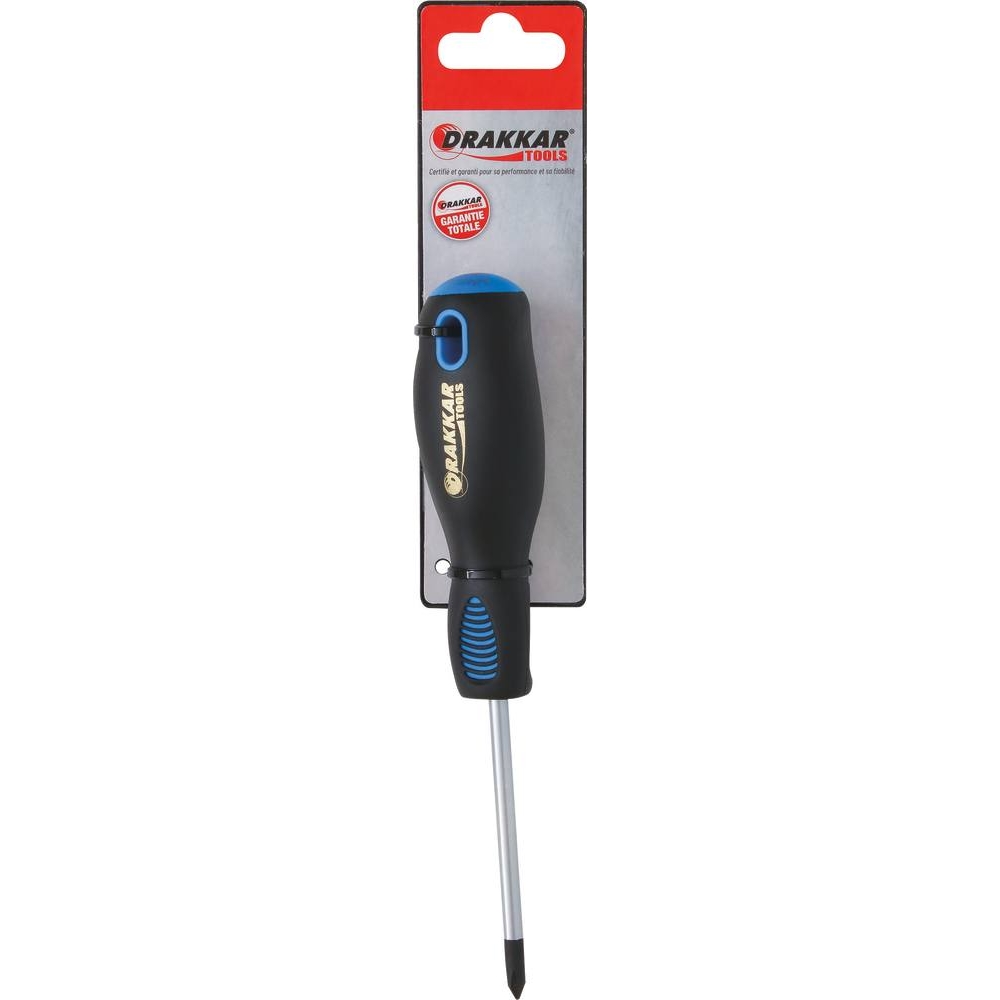 Tournevis Phillips PH1 75mm - carte DRAKKAR TOOLS - 13247
