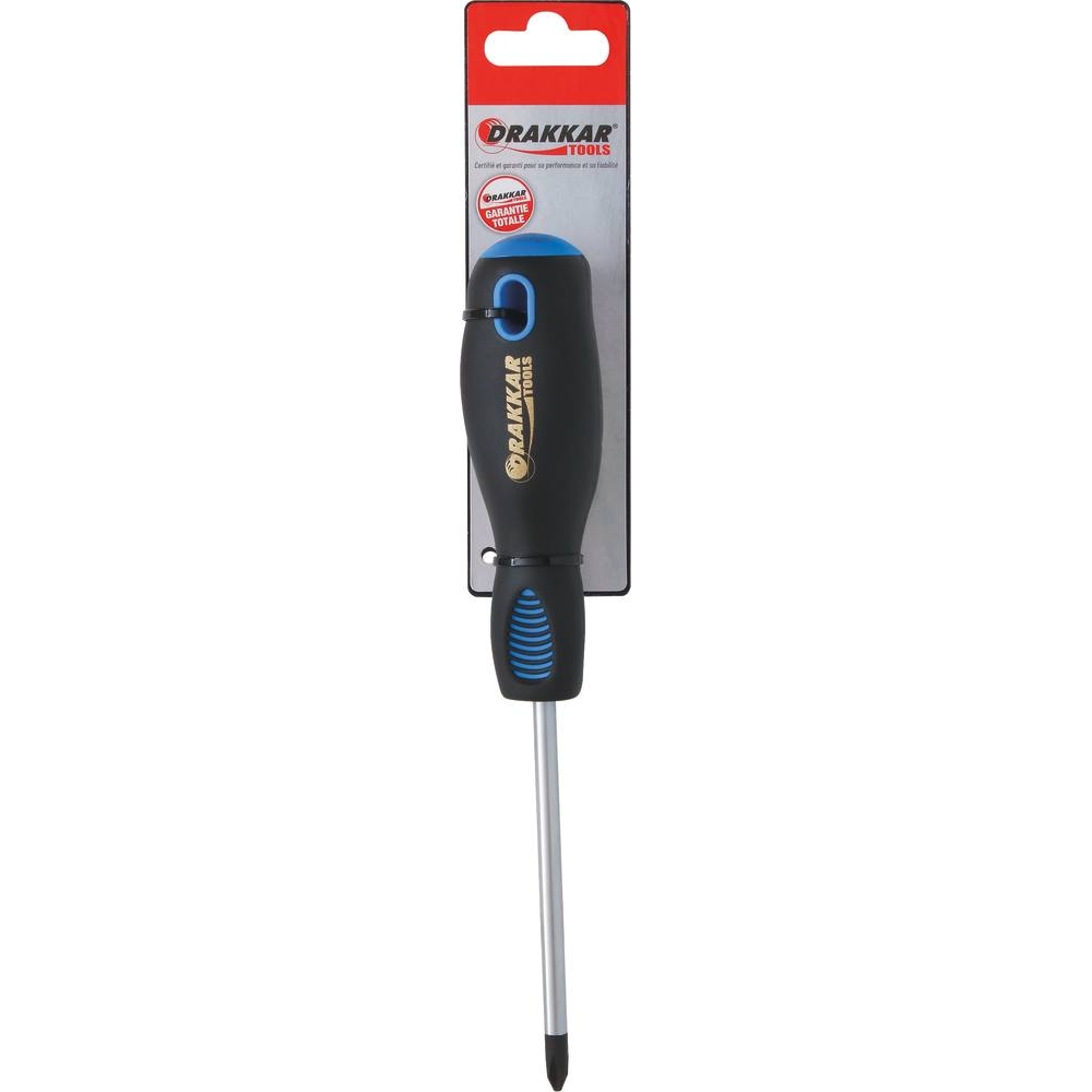 Tournevis Phillips PH2 100mm - carte DRAKKAR TOOLS - 13248
