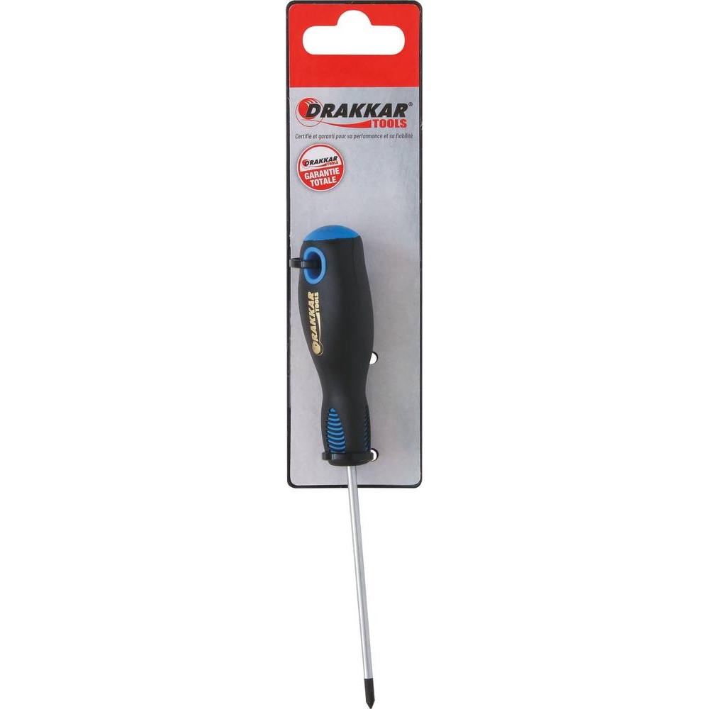 Tournevis Phillips PH0 75mm - carte DRAKKAR TOOLS - 13255