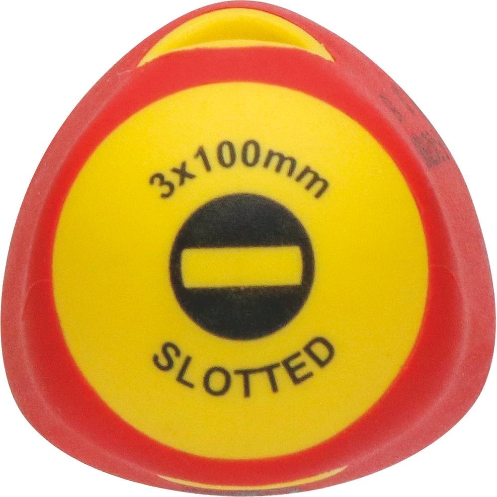 Tournevis plat 3x100mm isolé 1000V DRAKKAR TOOLS - 13281
