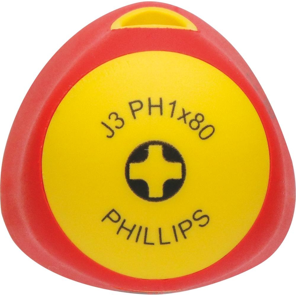 Tournevis Phillips PH1 80mm isolé 1000V DRAKKAR TOOLS - 13289