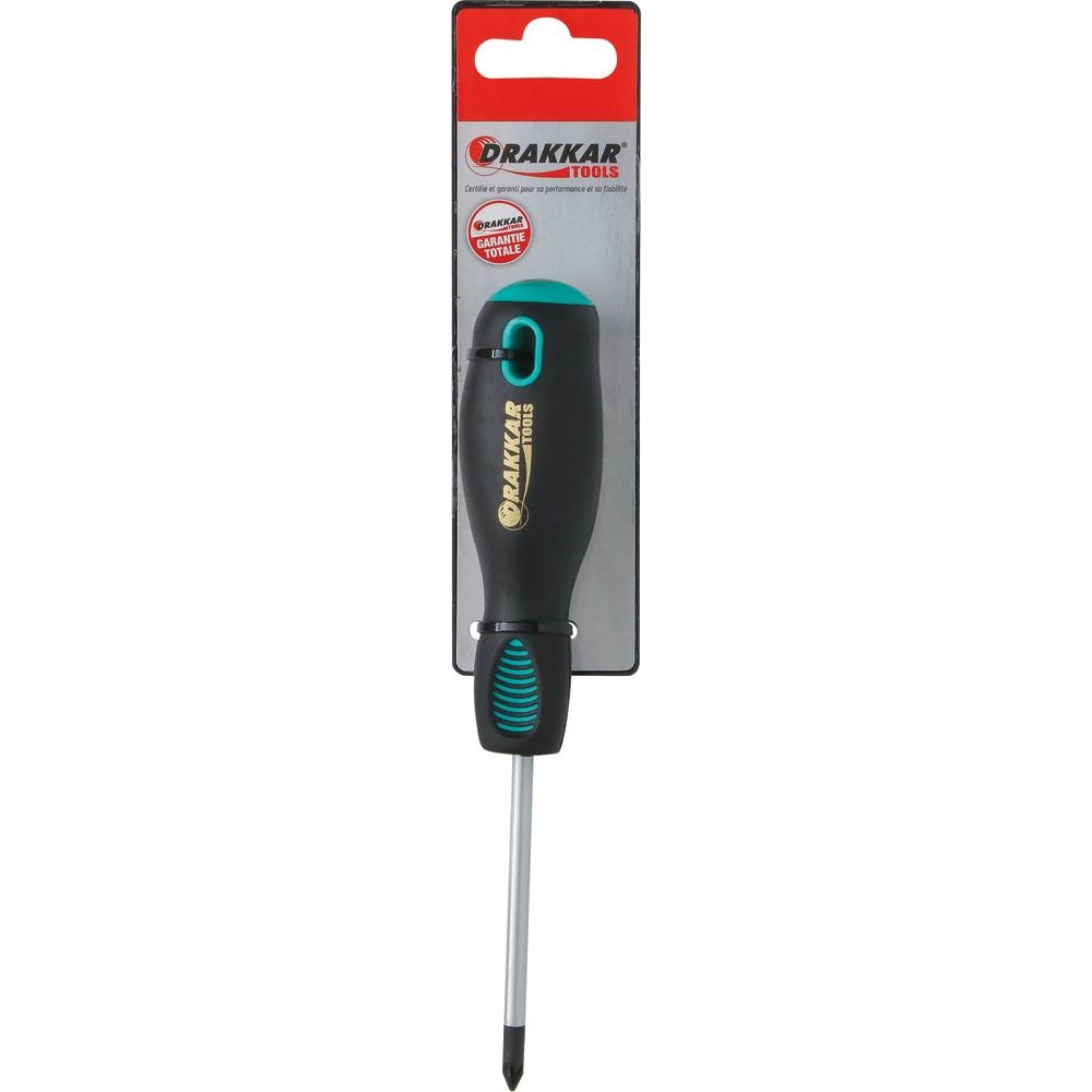 Tournevis Pozidriv PZ1 75mm - carte DRAKKAR TOOLS - 13294