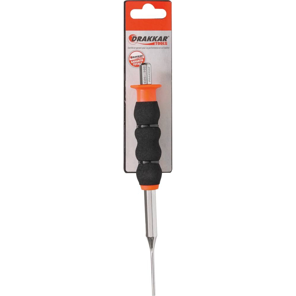 Chasse-goupille 3x200mm avec manche mousse - carte DRAKKAR TOOLS - 13523