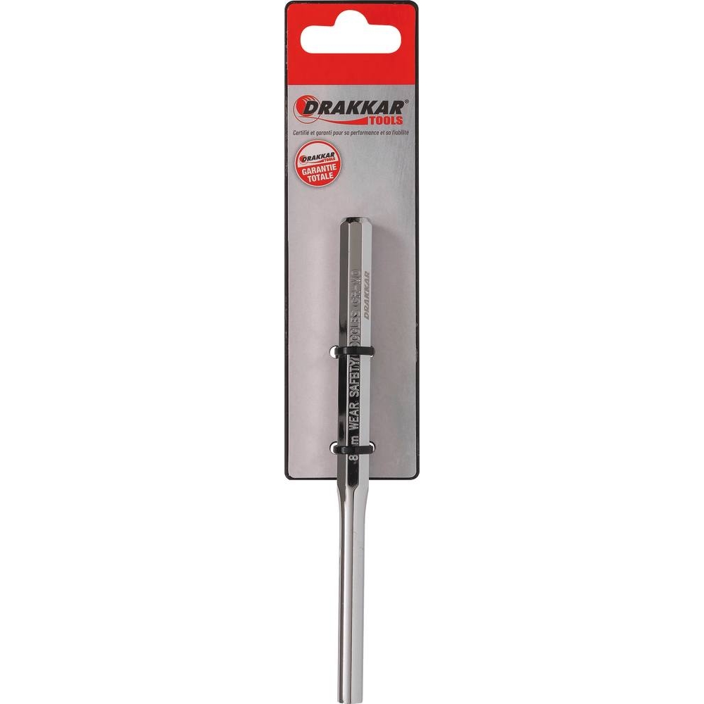 Chasse-goupille 8x150mm - carte DRAKKAR TOOLS - 13541