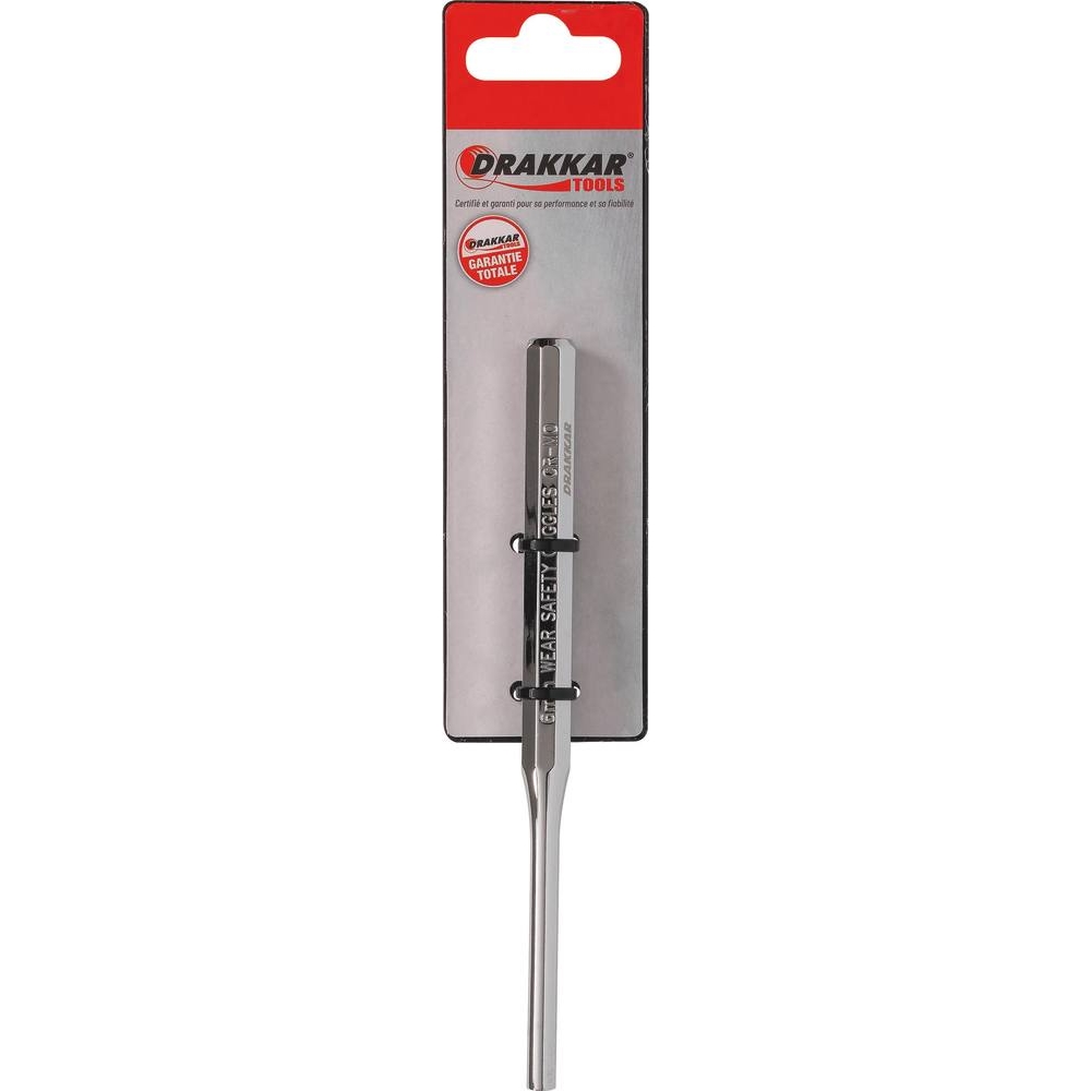 Chasse-goupille 6x150mm - carte DRAKKAR TOOLS - 13542