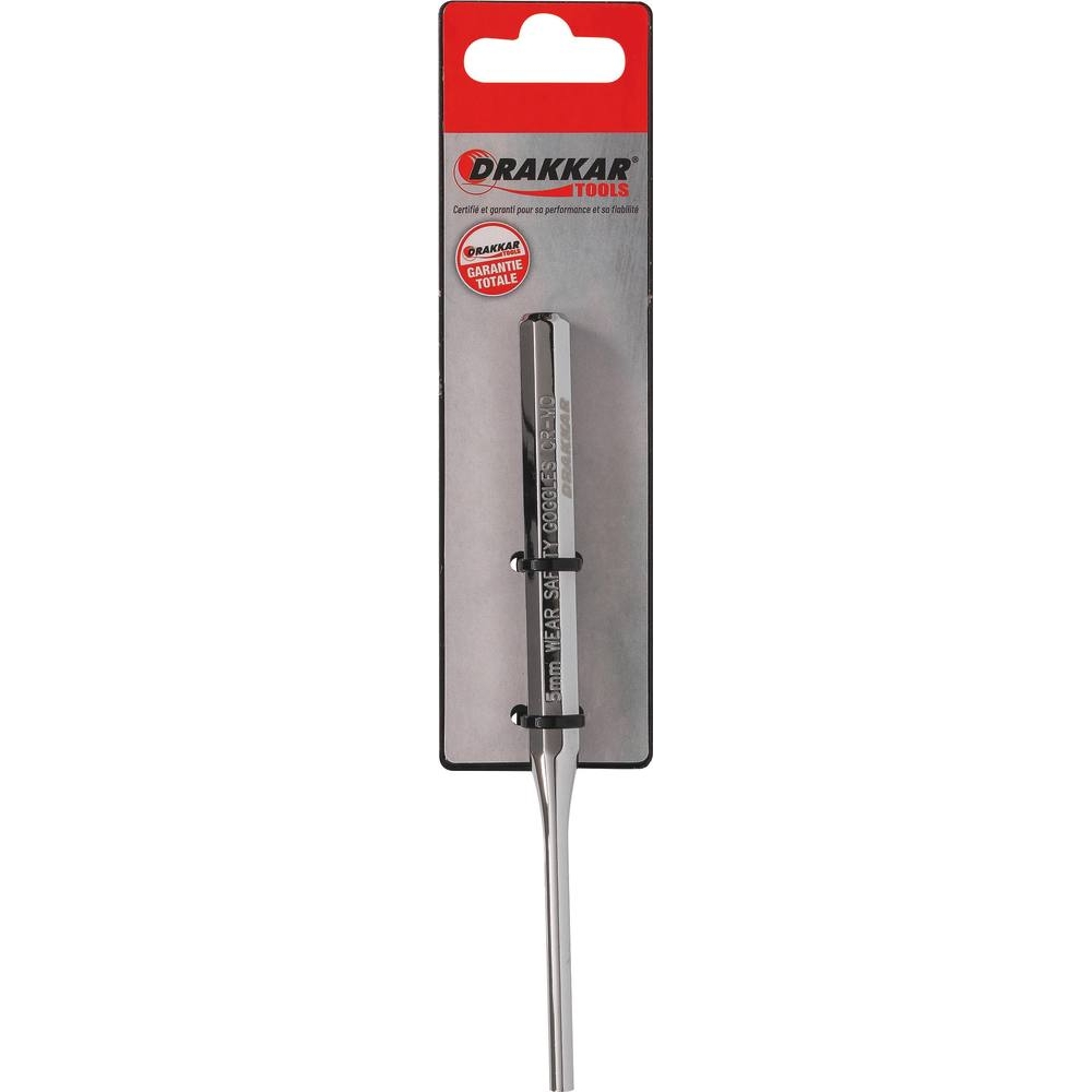 Chasse-goupille 5x150mm - carte DRAKKAR TOOLS - 13543