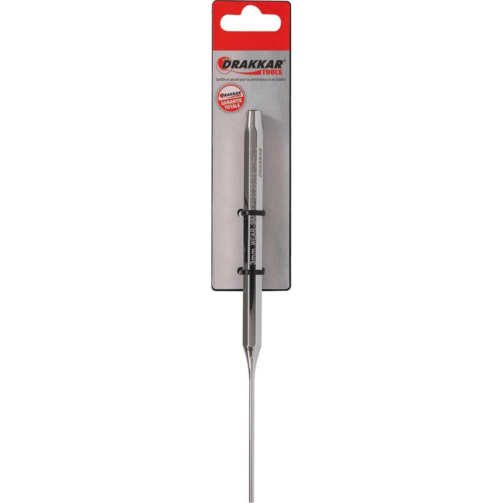 Chasse-goupille 3x200mm - carte DRAKKAR TOOLS - 13576