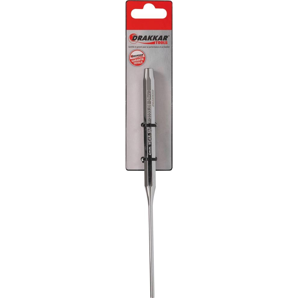 Chasse-goupille 4x200mm - carte DRAKKAR TOOLS - 13578