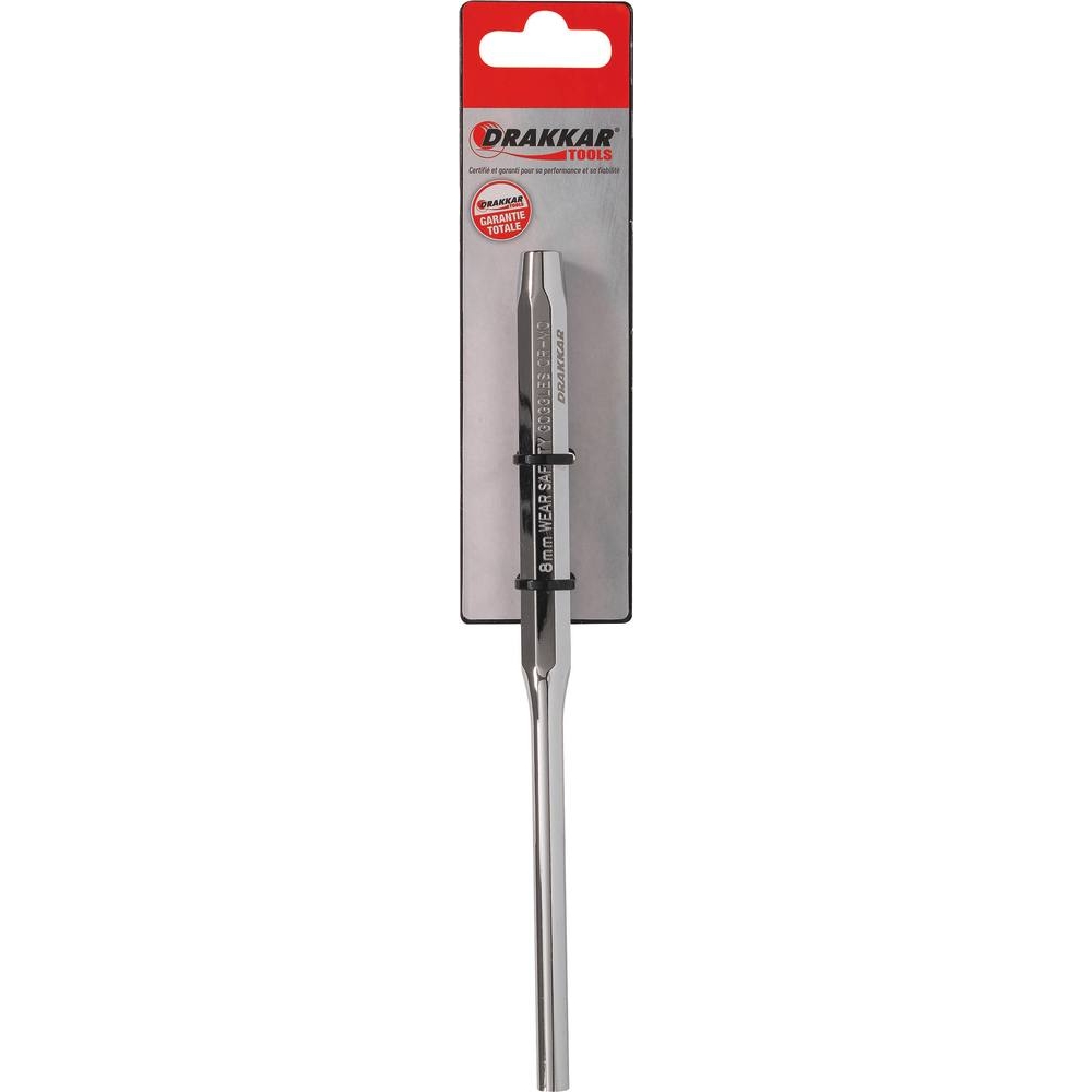 Chasse-goupille 8x200mm - carte DRAKKAR TOOLS - 13584
