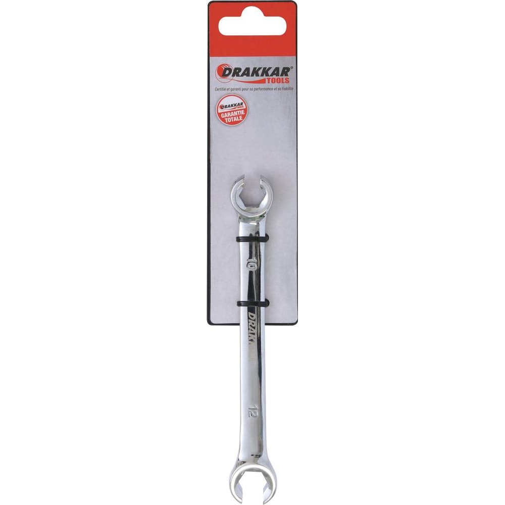 Clé à tuyauter 10x12mm - carte DRAKKAR TOOLS - 13657