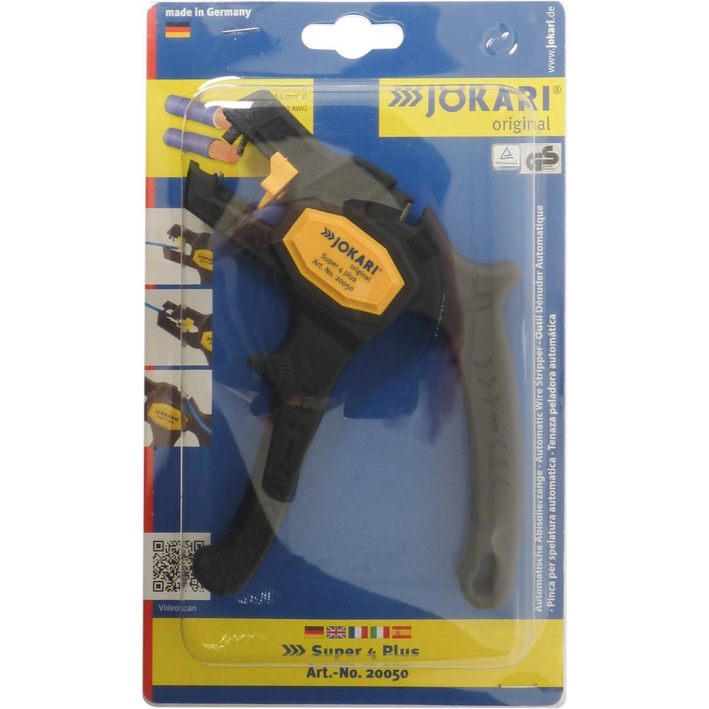 Pince à dénuder 180mm automatique ergonomique bi-matière DRAKKAR TOOLS - 13658