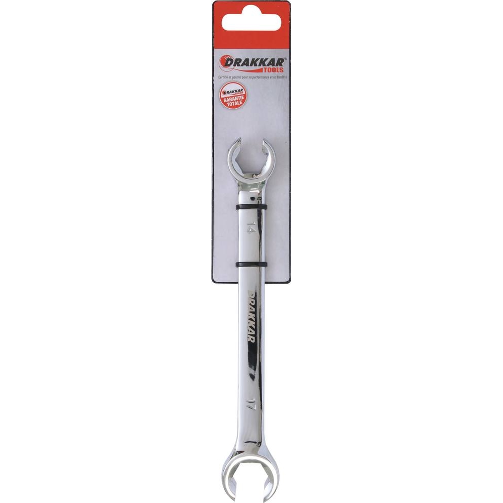 Clé à tuyauter 14x17mm - carte DRAKKAR TOOLS - 13681