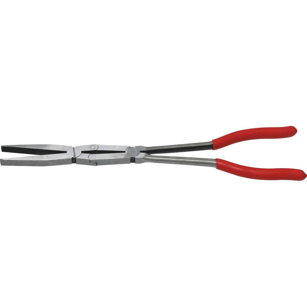 Pince droite 340mm plate large double articulation gainée DRAKKAR TOOLS - 13707