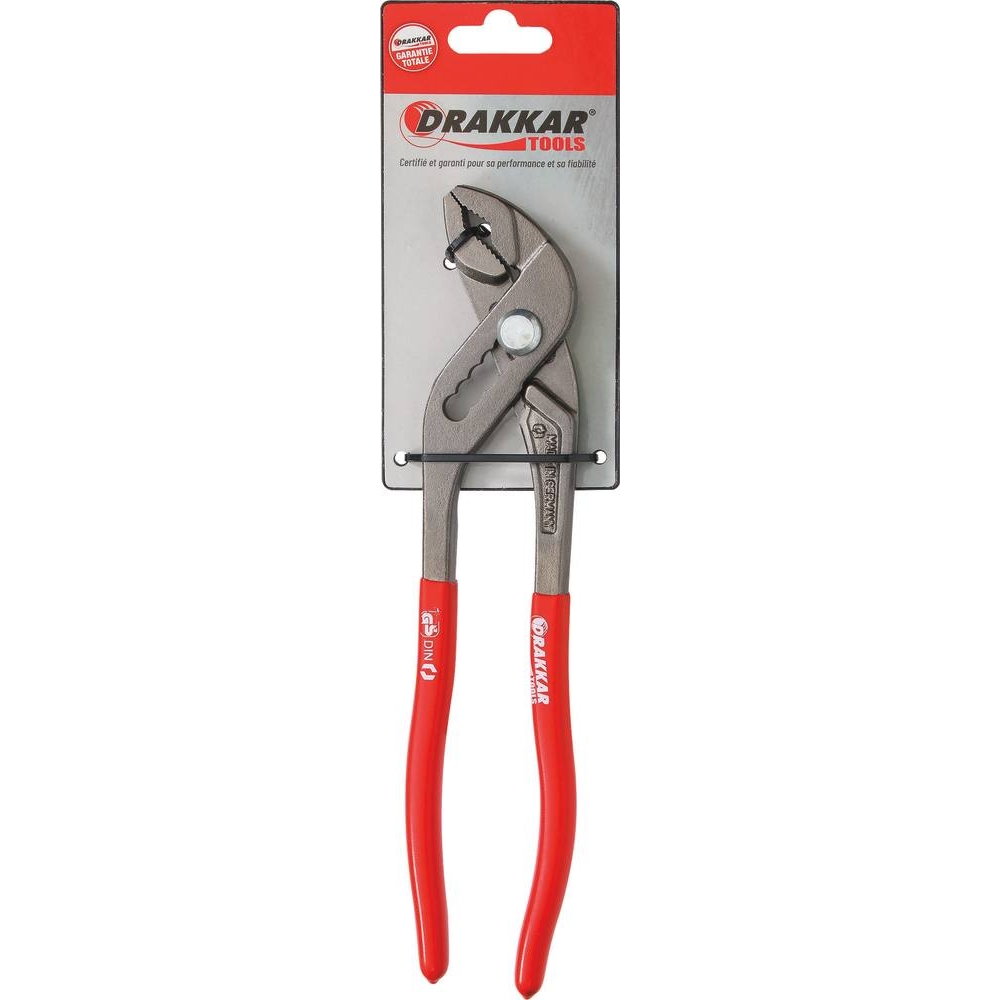 Pince multiprise 240mm gainée - carte DRAKKAR TOOLS - 13749