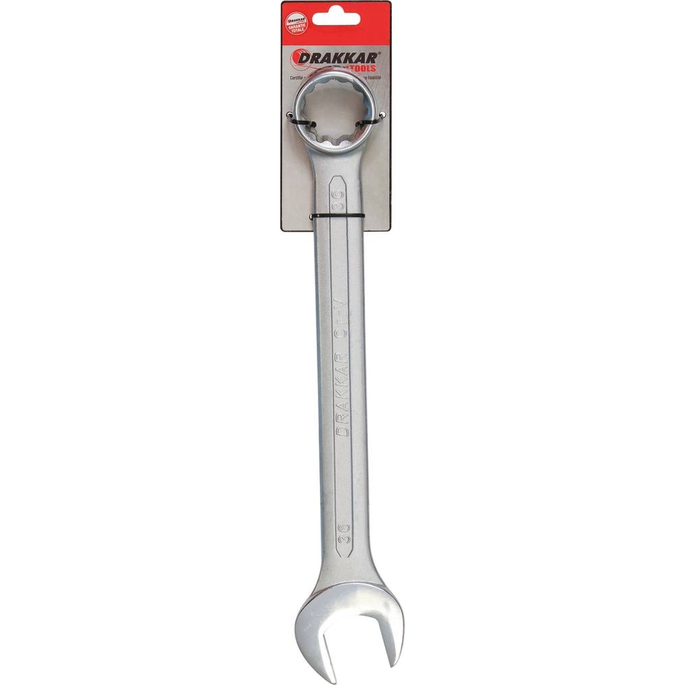 Clé mixte de 36mm tête polie - carte DRAKKAR TOOLS - 13813