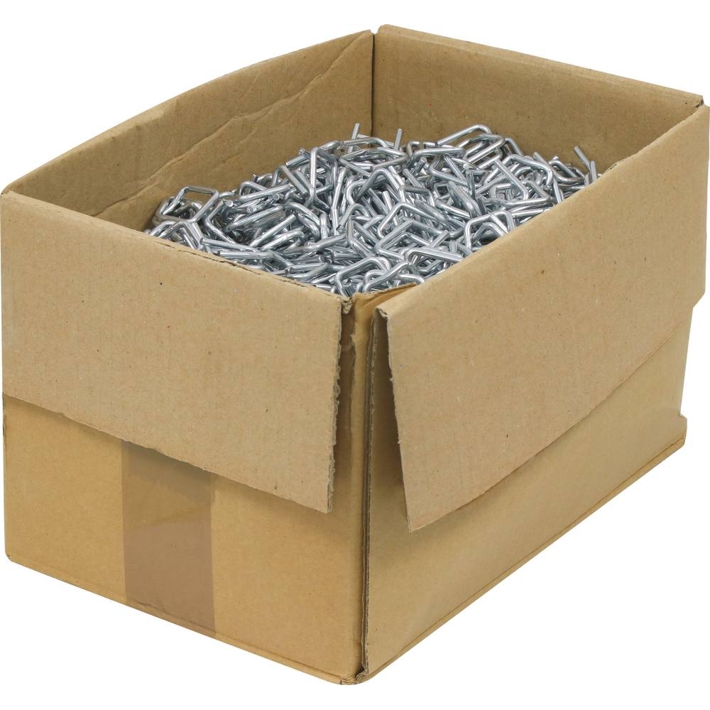 Boucles métalliques galvanisées 16mm pour feuillard textile - lot de 1000 pcs - 14036