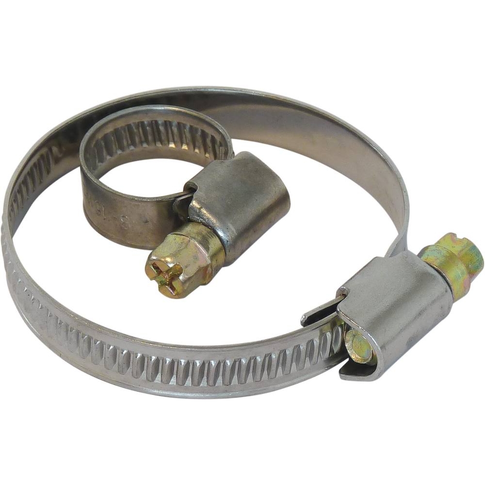 Collier à crémaillère acier inox et vis zingué 9mm de 8 à 50mm - coffret de 100 pcs KLIPPER - 14059