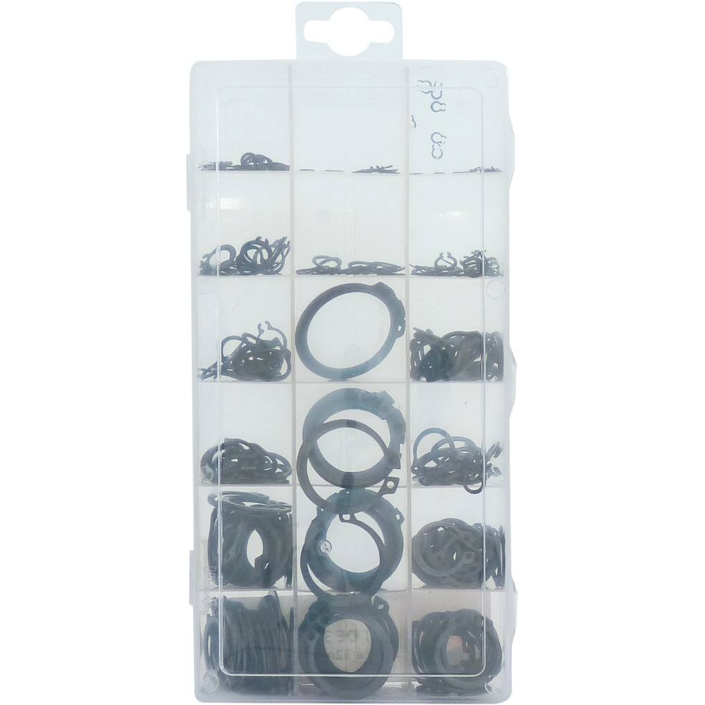 Circlips extérieurs de 3 à 32mm - coffret de 300 pcs KLIPPER - 14098