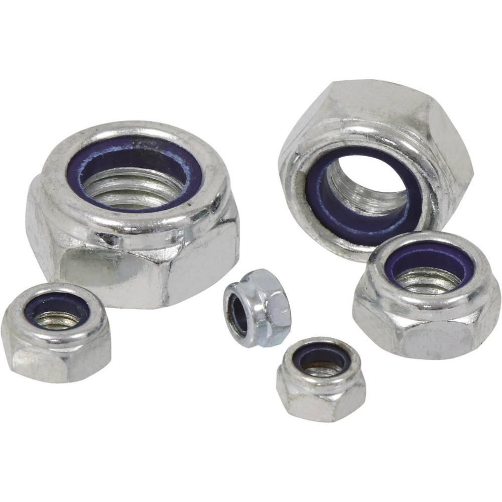 Ecrou hexagonal autofreiné de M4 à M12 - coffret de 146 pcs KLIPPER - 14114