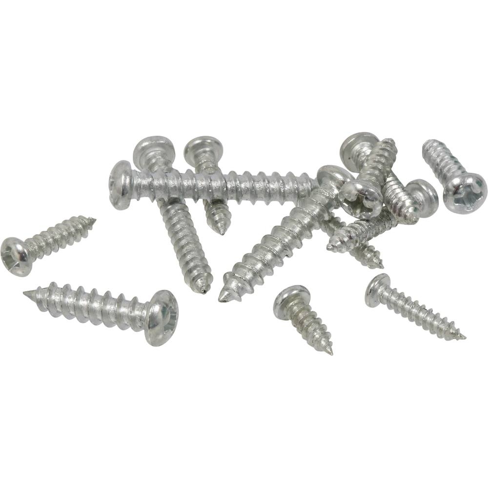 Vis auto-taraudeuses métal à tête ronde de M4 à M10 - coffret de 550 pcs KLIPPER - 14167