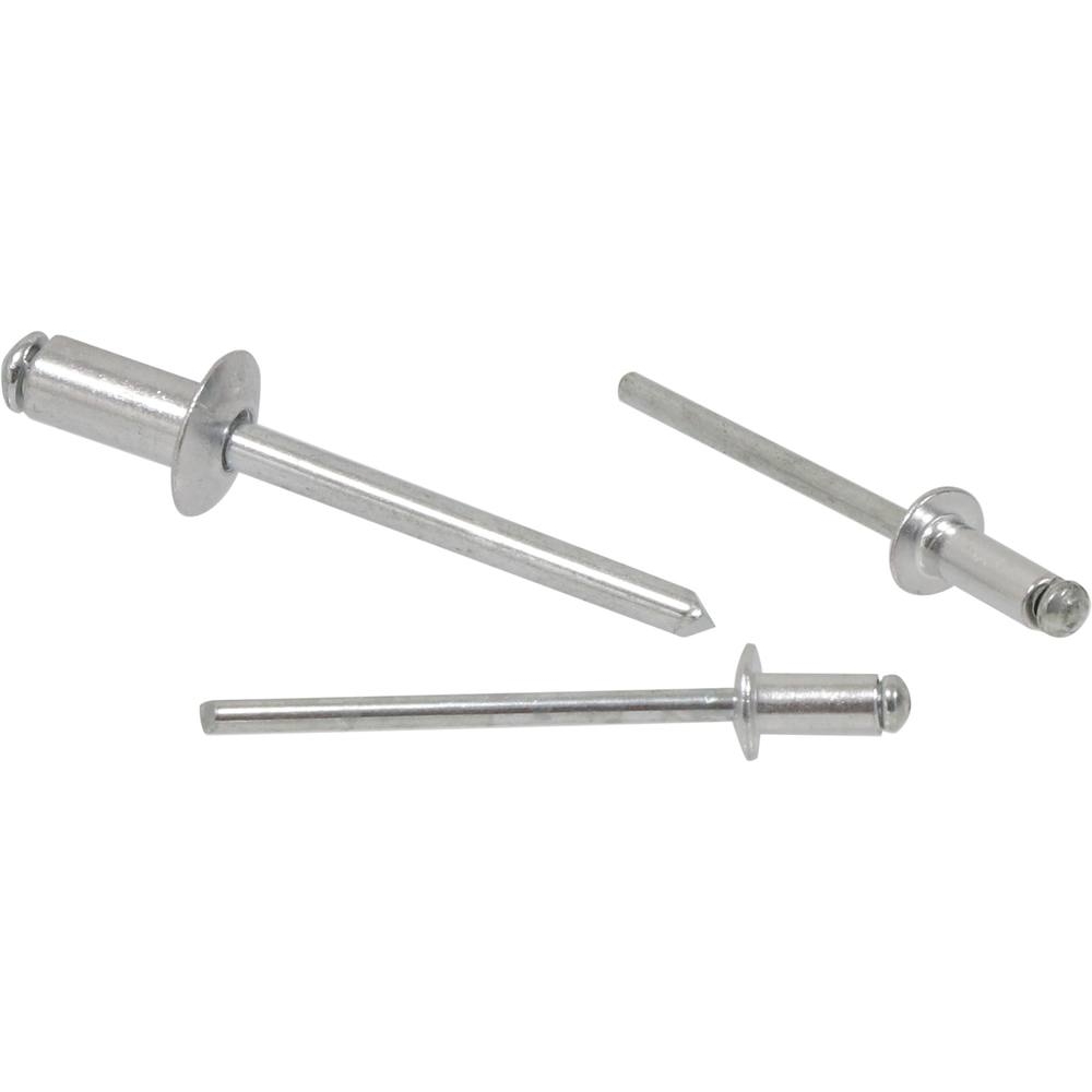 Rivet aluminium de 3,5/5mm - coffret de 500 pcs KLIPPER - 14178