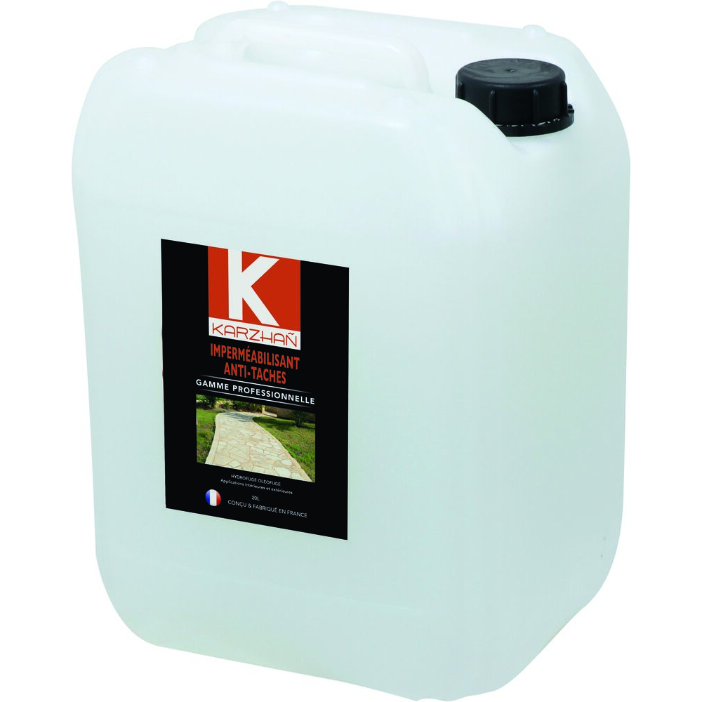 Anti-tâche Hydrofuge et oléofuge imperméabilisant - bidon de 20L KARZHAN - 14327