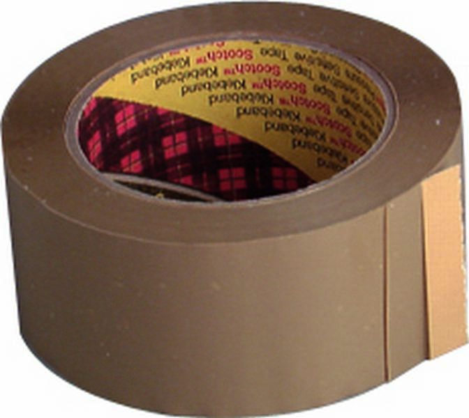 Roul. adhesif 100m havane ordinaire - 14507