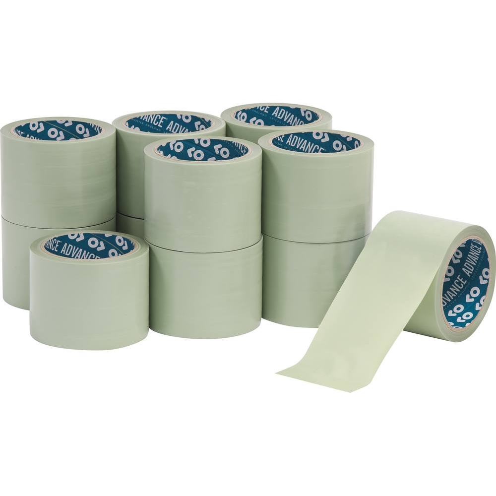 Ruban adhésif enrubannage vert 0,12x75mm 20m ADVANCE - 14653