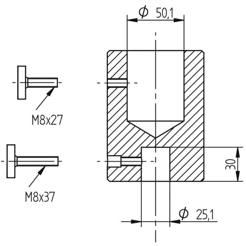 Jeu de poinçons pour presse 15492/15463 COMPAC - 15011