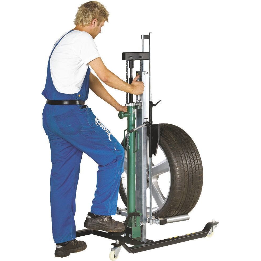 Chariot hydraulique mobile lève roues VL/VU COMPAC - 15056