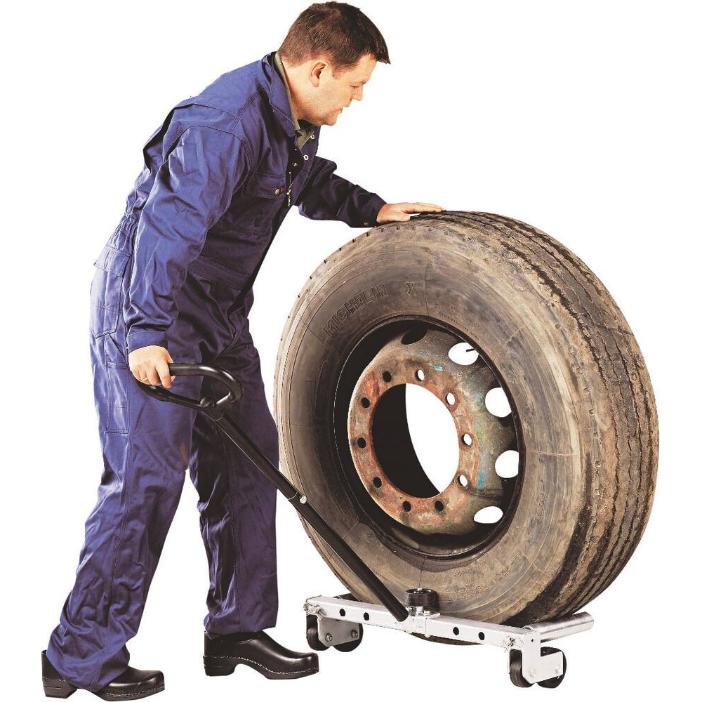 Chariot 2 rouleaux pour roues camions et bus max 250kg COMPAC - 15057