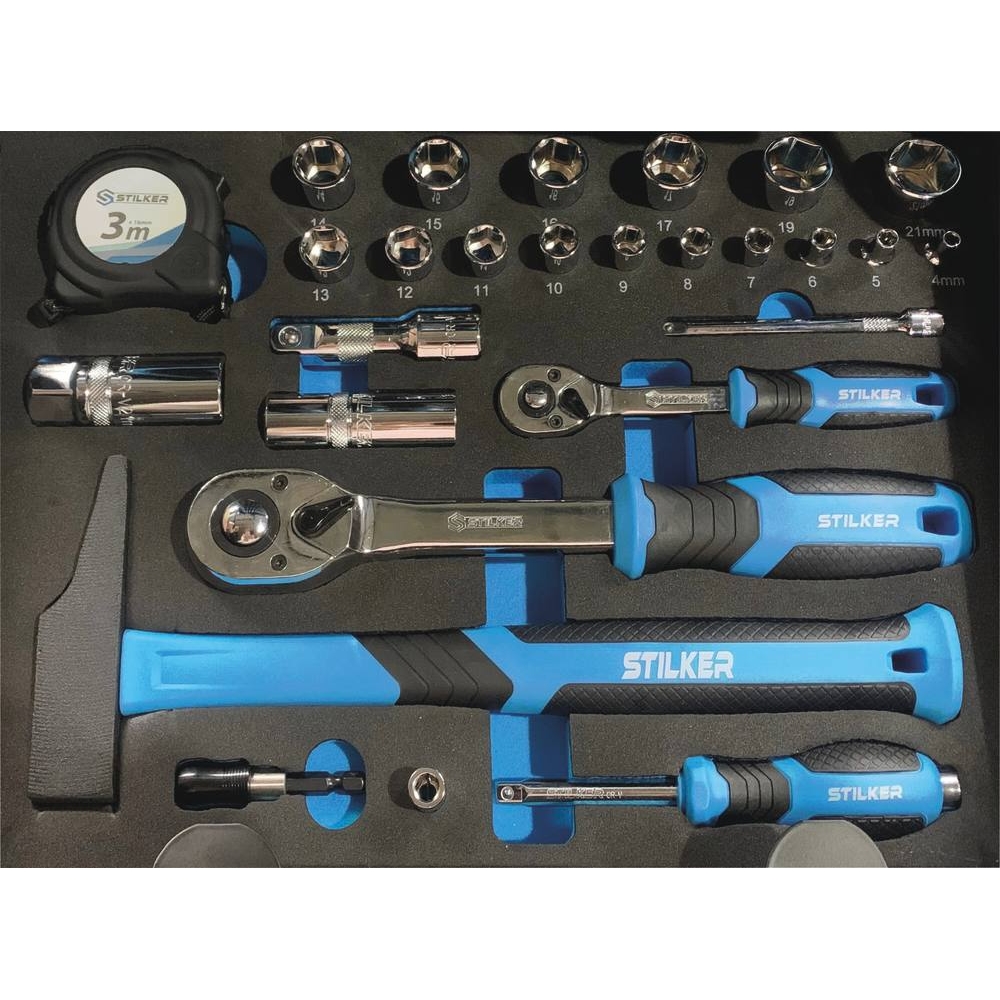 Mallette de dépannage 112 outils 1/4