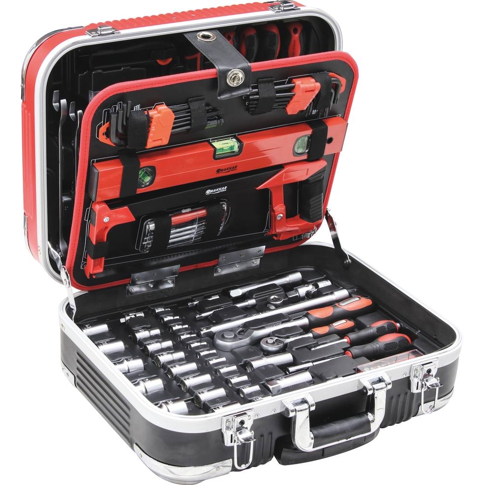 Mallette de dépannage sur roues 133 outils 1/4
