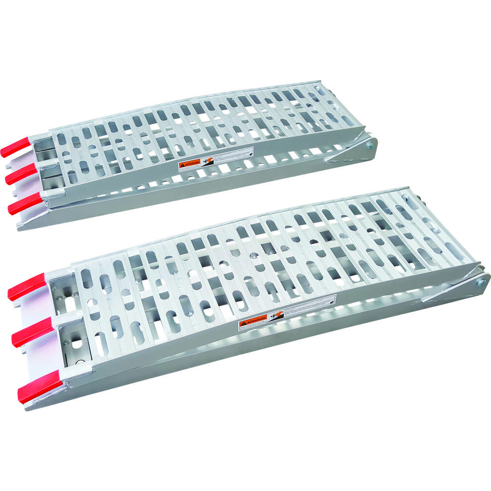 Rampes aluminium pliantes 680Kg 2000mm - lot de 2 pcs DRAKKAR - 15196