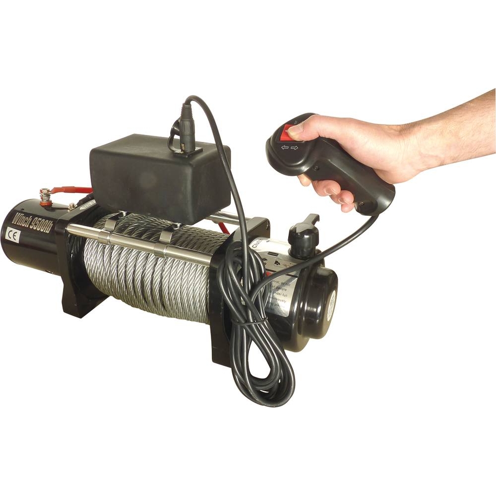 Treuil de traction électrique 4x4 12V 4300kg DRAKKAR - 15245