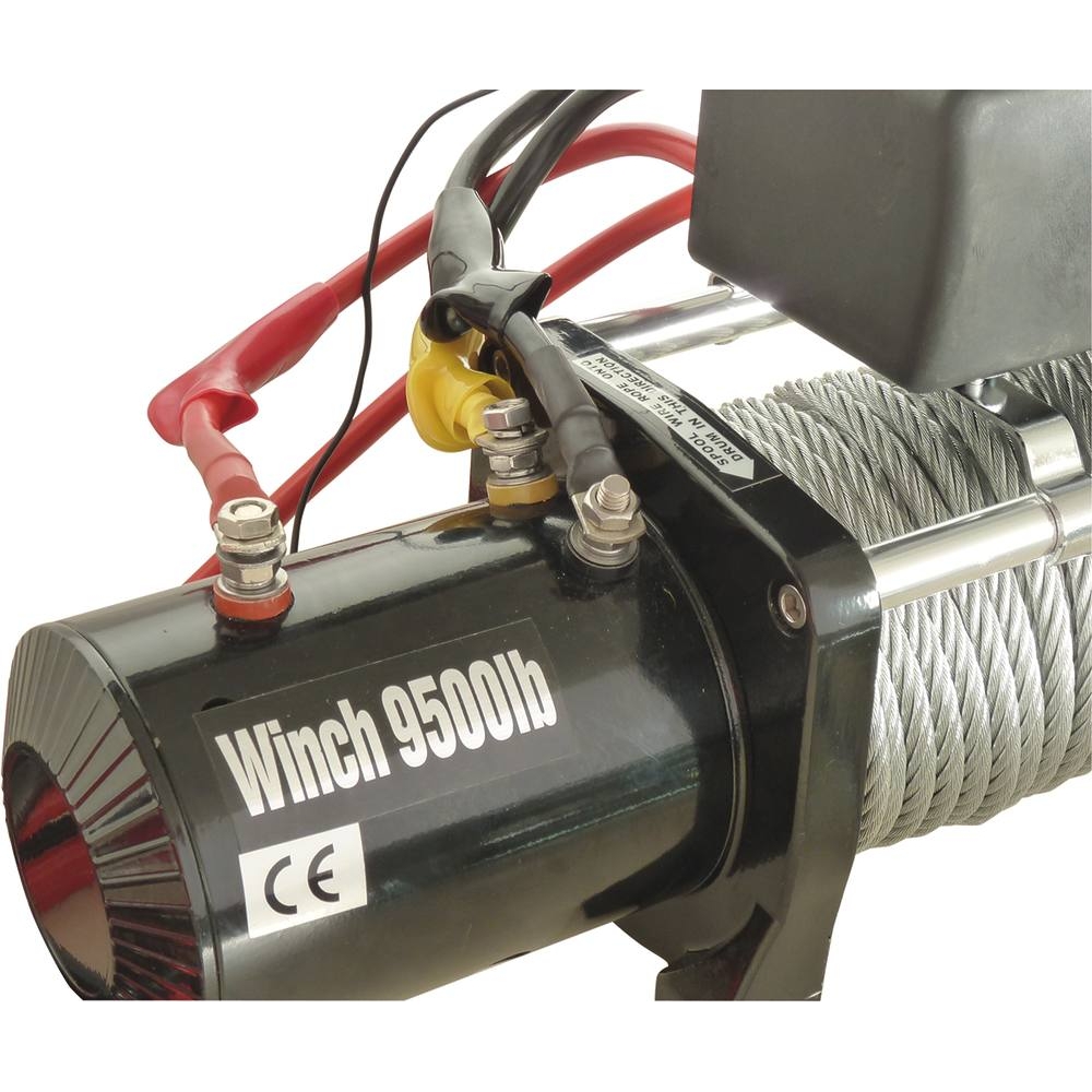 Treuil de traction électrique 4x4 12V 4300kg DRAKKAR - 15245