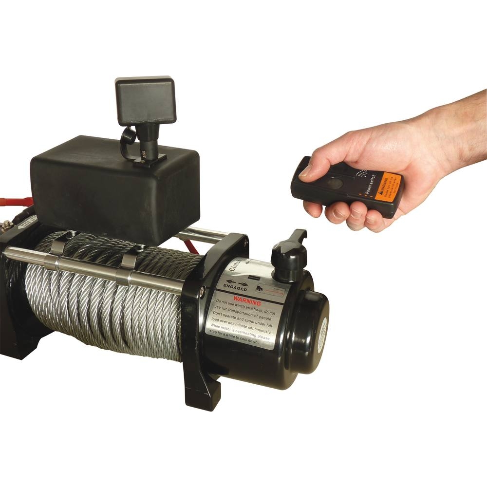 Treuil de traction électrique 4x4 12V 4300kg DRAKKAR - 15245