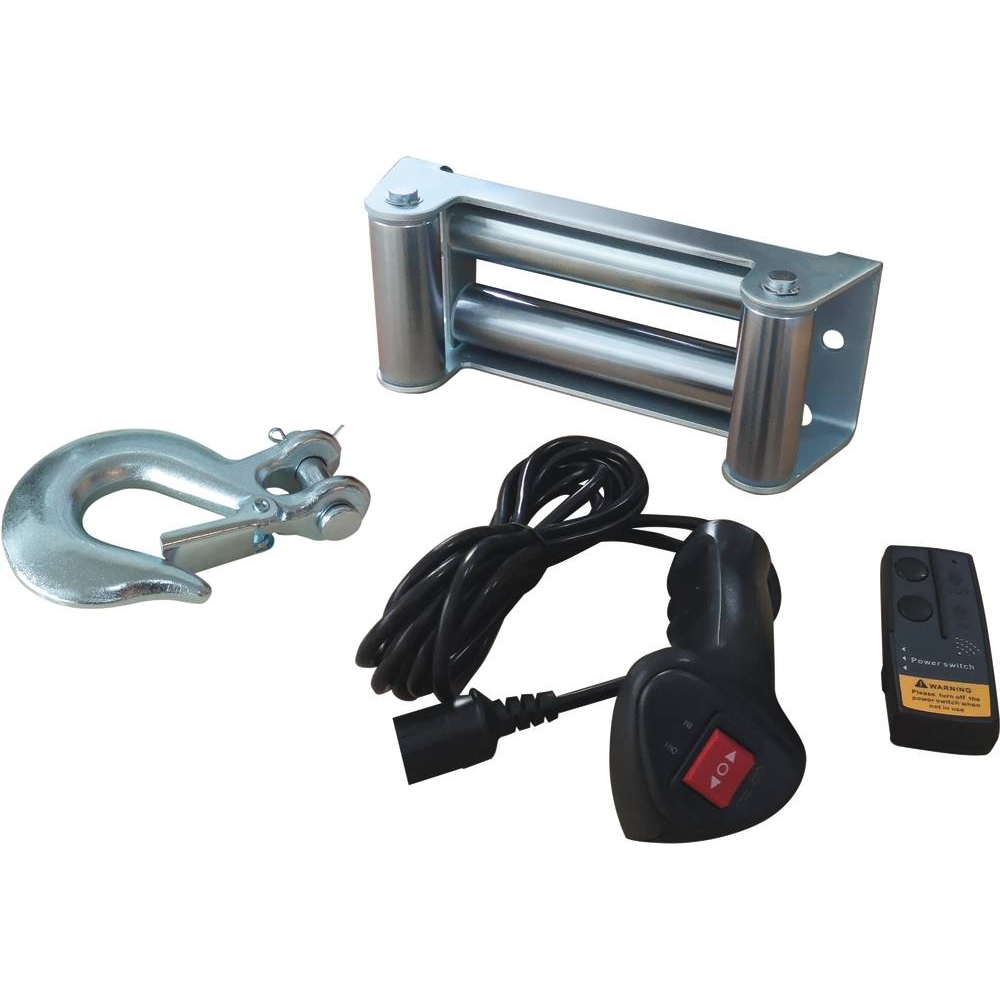 Treuil de traction électrique 4x4 12V 4300kg DRAKKAR - 15245