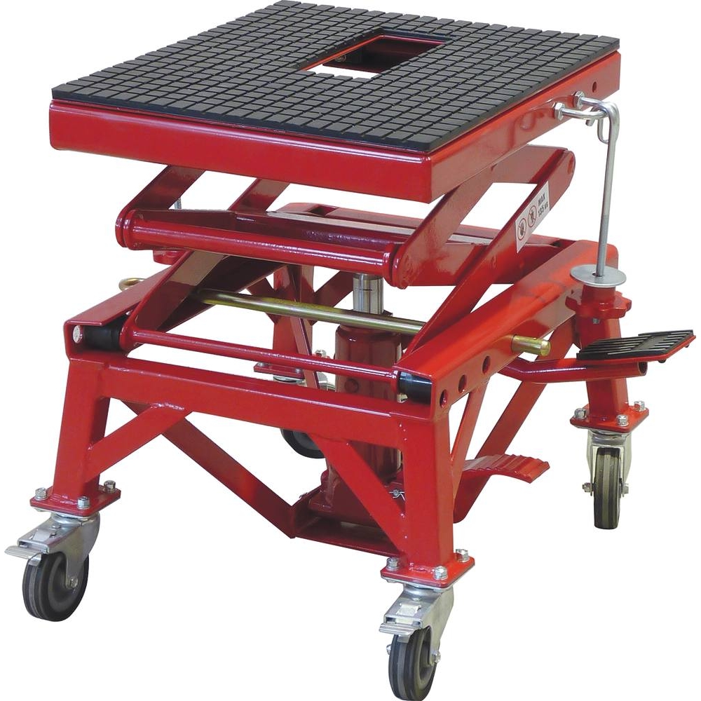 Lève moto hydraulique mobile 135kg DRAKKAR - 15344