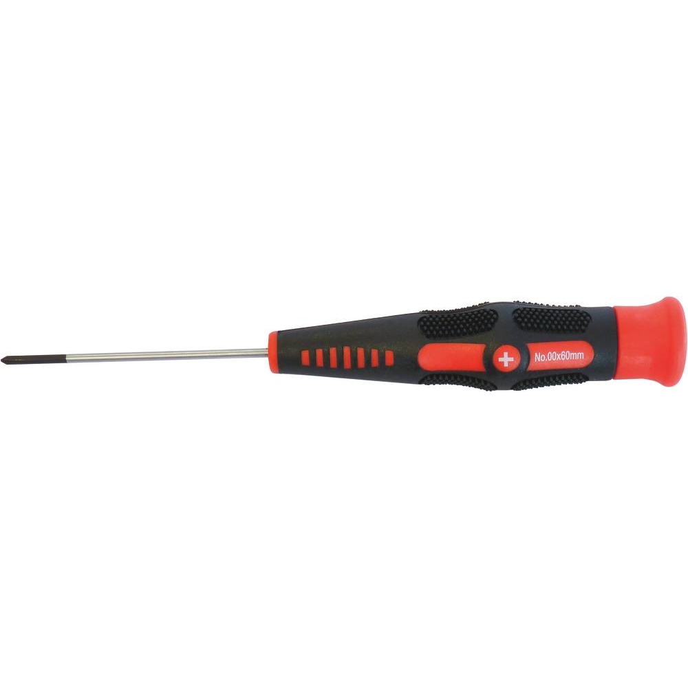 Tournevis de précision plat et Phillips 60mm - boîte de 6 pcs DRAKKAR TOOLS - 15423