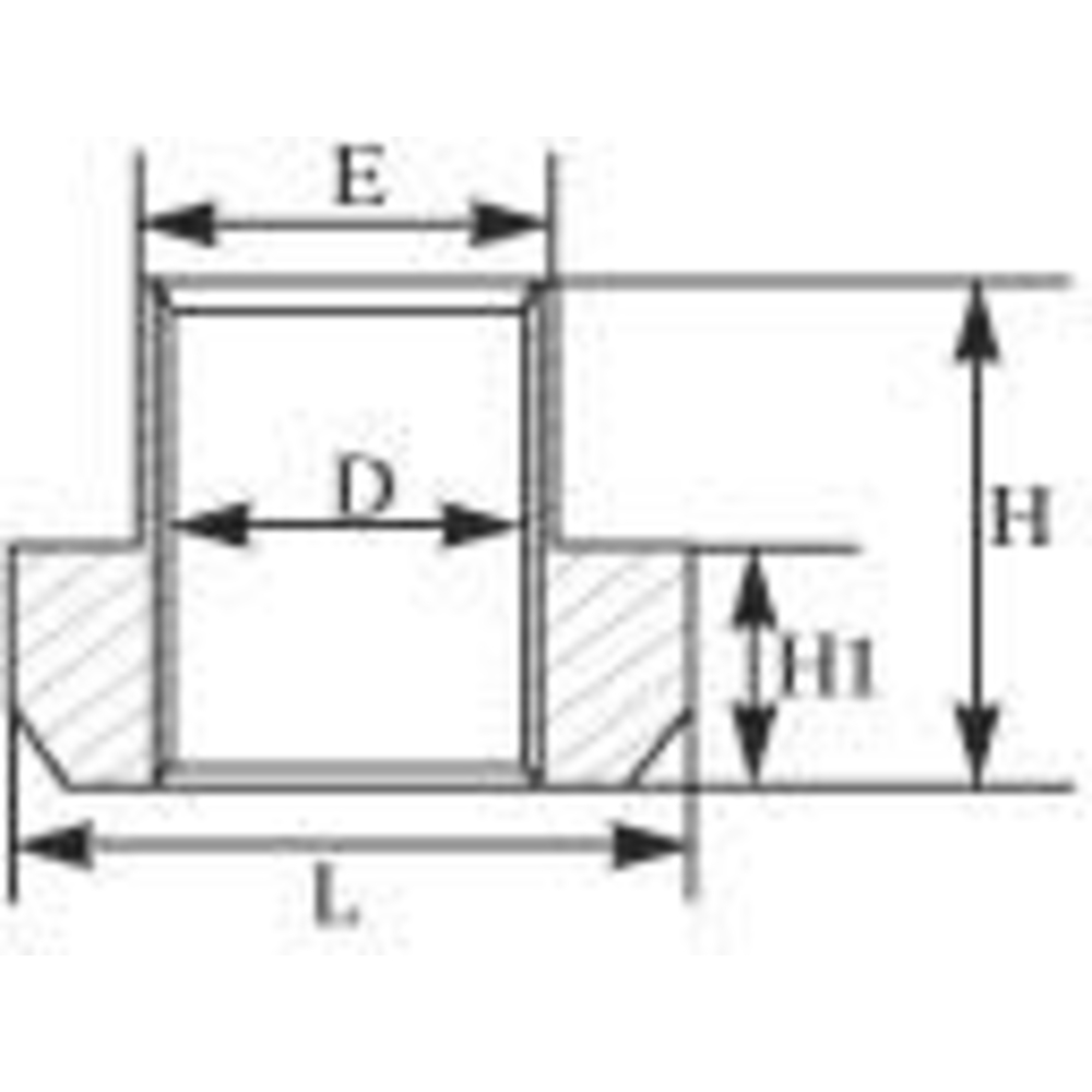 Bride M12 pour fixation étau sur perceuse sur colonne DRAKKAR - 15564