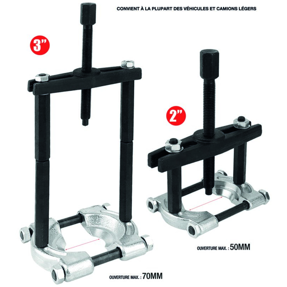 Arrache roulement et guillotine - coffret 12 pcs DRAKKAR - 15697