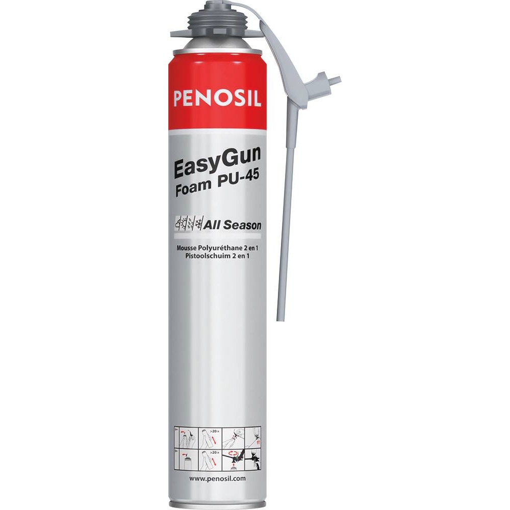 Mousse polyuréthane expansive - aérosol de 750ml PENOSIL - 15875