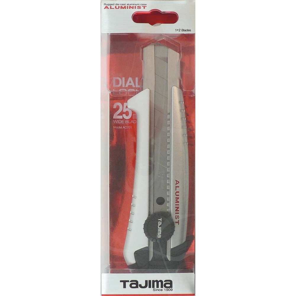 Cutter 25mm métallique avec molette de serrage TAJIMA - 15878