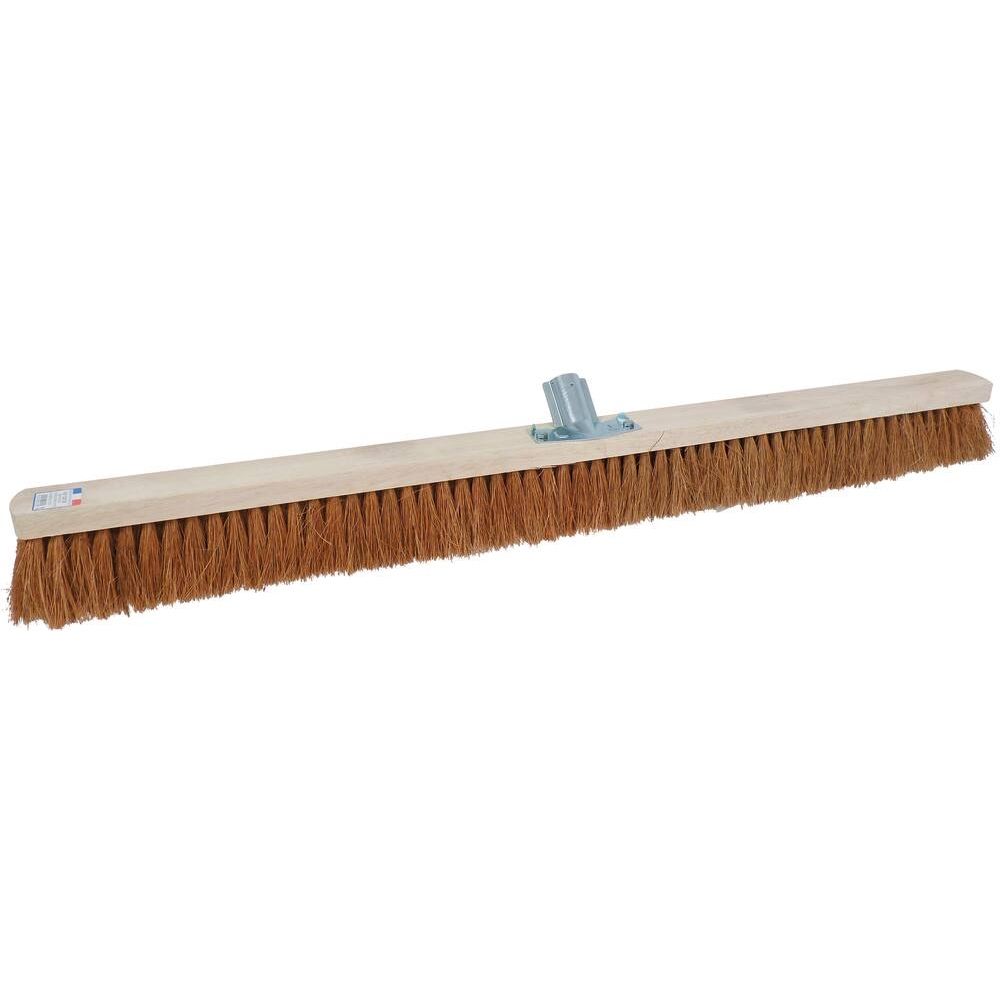 Balai coco d'atelier 1000x60mm avec manche bois - 15937