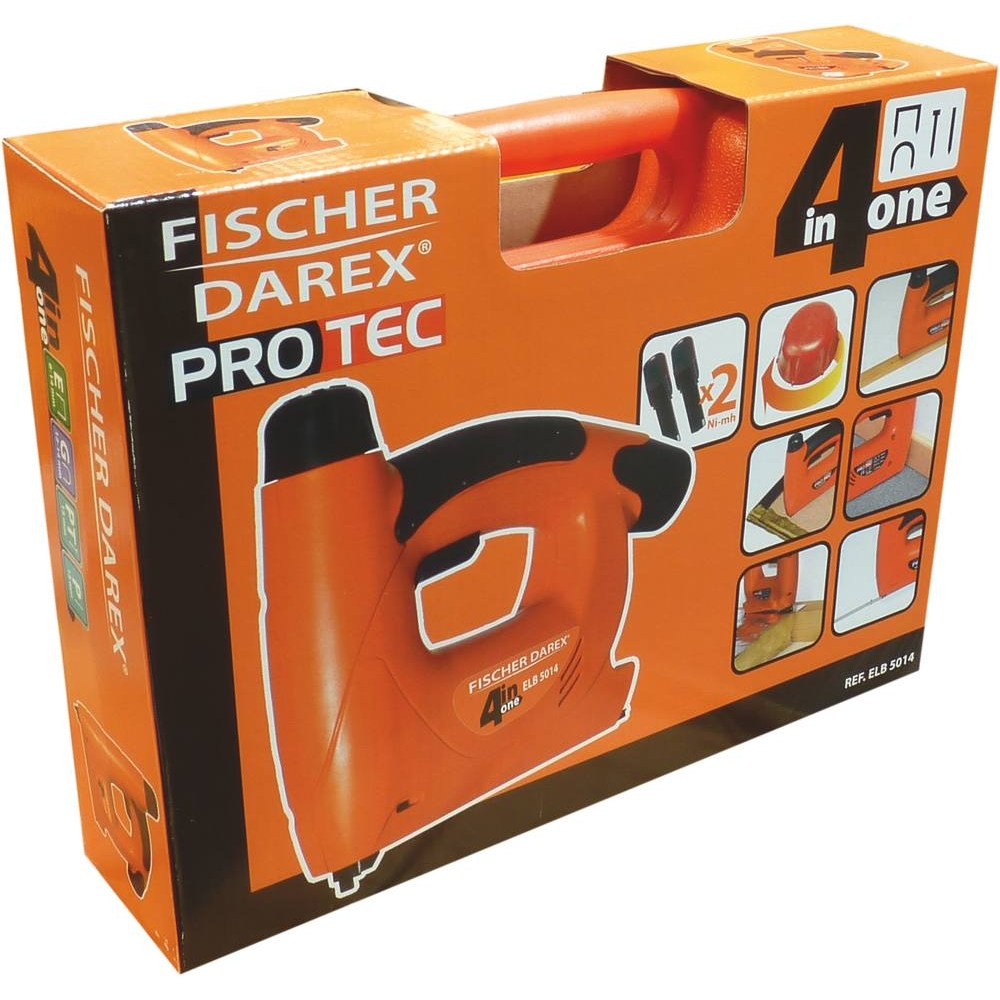 Agrafeuse cloueuse électrique sur batterie li-ion - FISHER DAREX - 15943