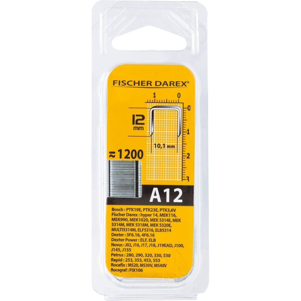 Agrafe type A 12mm - de 1200 pcs FISHER DAREX - 15952