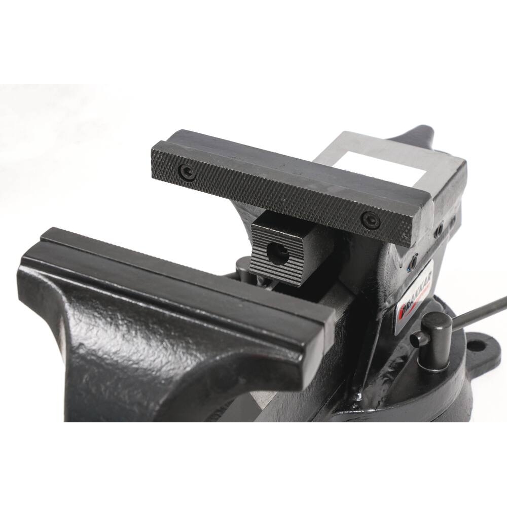 Etau acier 150mm avec enclume/serre tubes/base pivotante à 360° DRAKKAR - 15996
