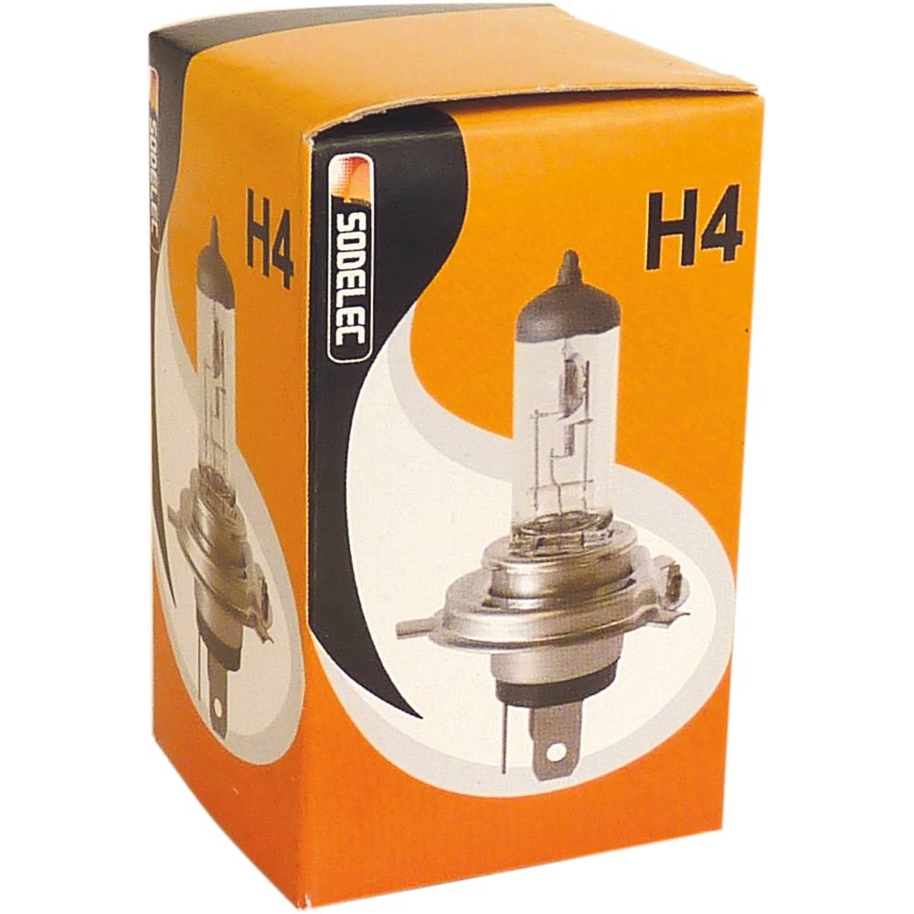 Ampoule H4 12V 60/55W P45t blanche SODELEC - 16013